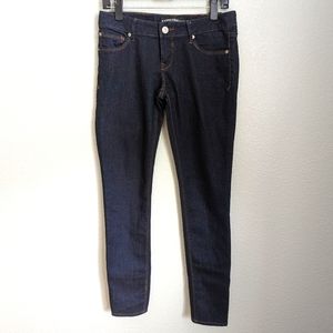 Express Jeans Precision Fit Stella Low Rise Dark Wash